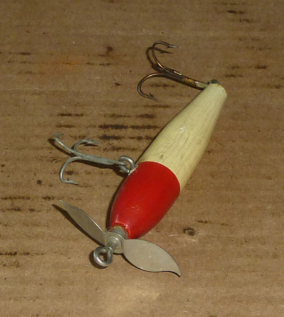 Vintage Wood Fish,Fishing Plug,Lure,A.31/4" Body,Old Decoy Bait Tool